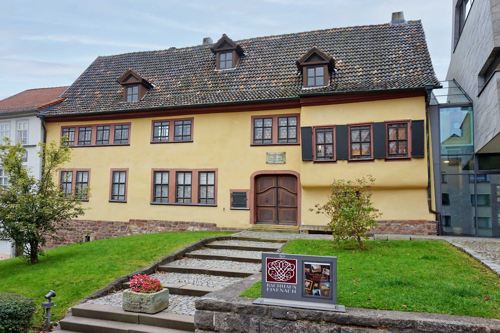 Das Bachhaus, 1907 als erstes Bach-Museum eröffnet.